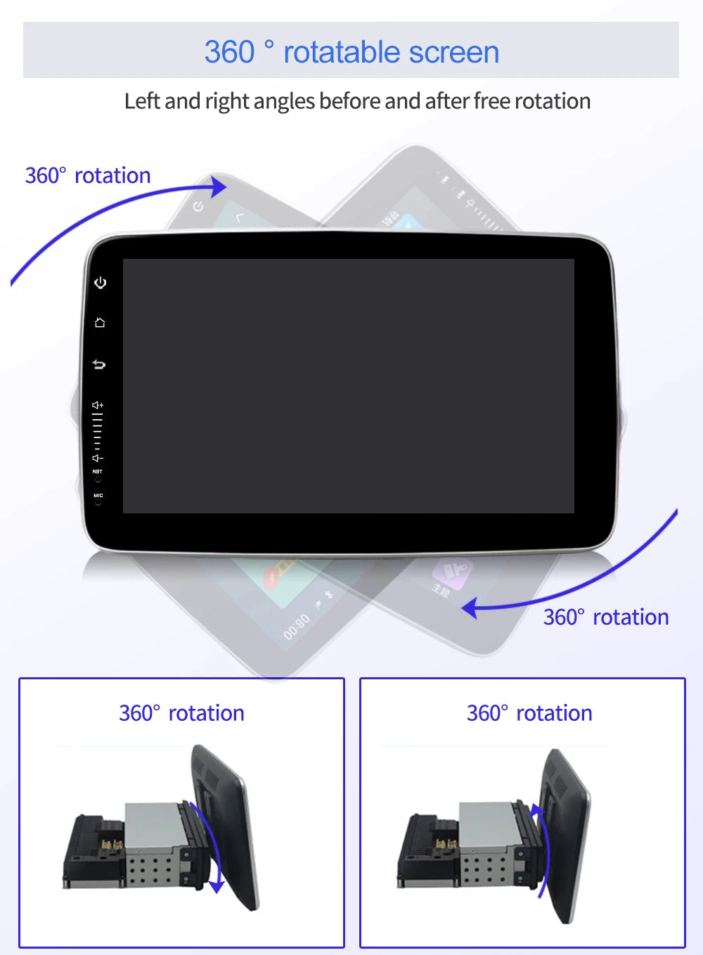 Detachable Car Radio & GPS Navigation