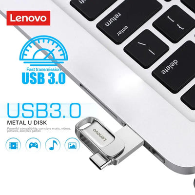 Lenovo 2 In 1 TYPE-C USB Flash Drive