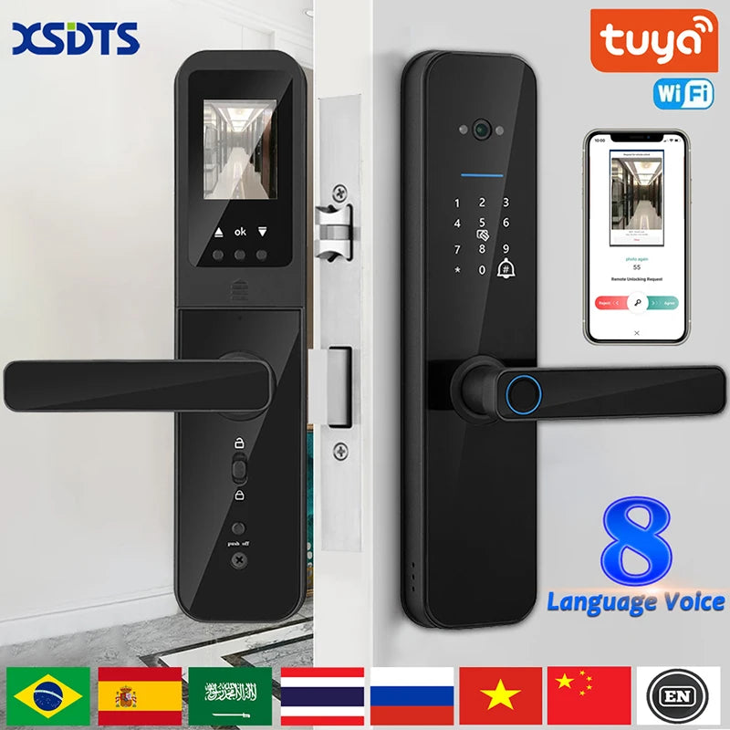 Electronic Smart Door Lock With Camera