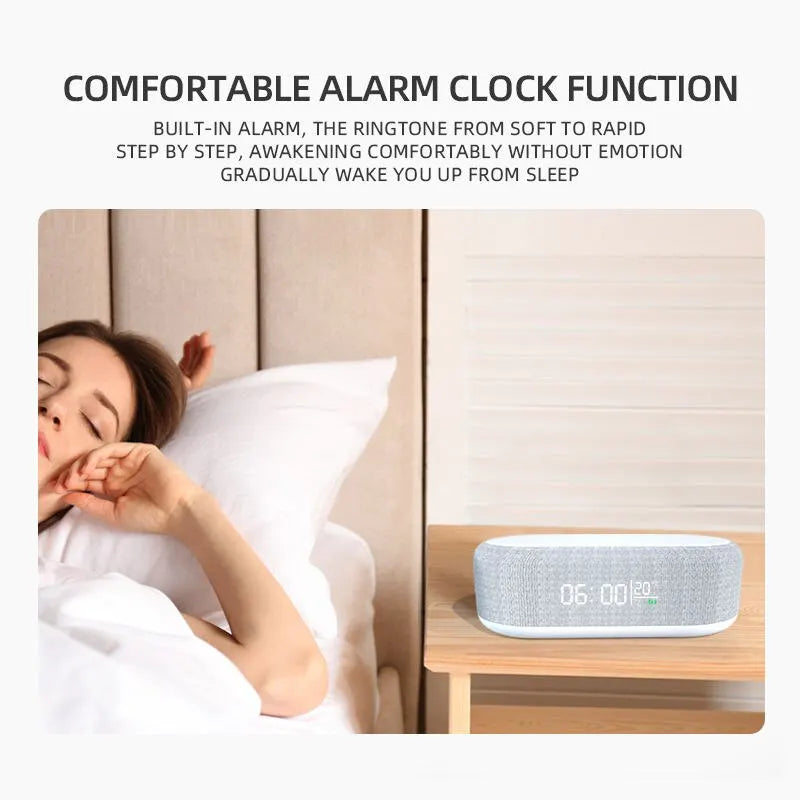 Wireless Phone Charger & Alarm Clock
