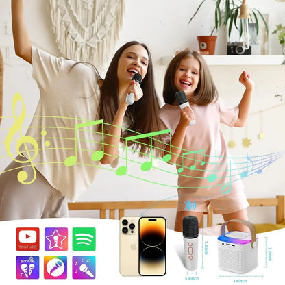 RBG Wireless Karaoke Machine - Dual Microphone