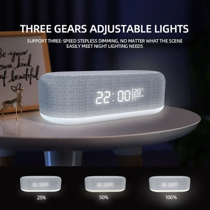 Wireless Phone Charger &amp; Alarm Clock