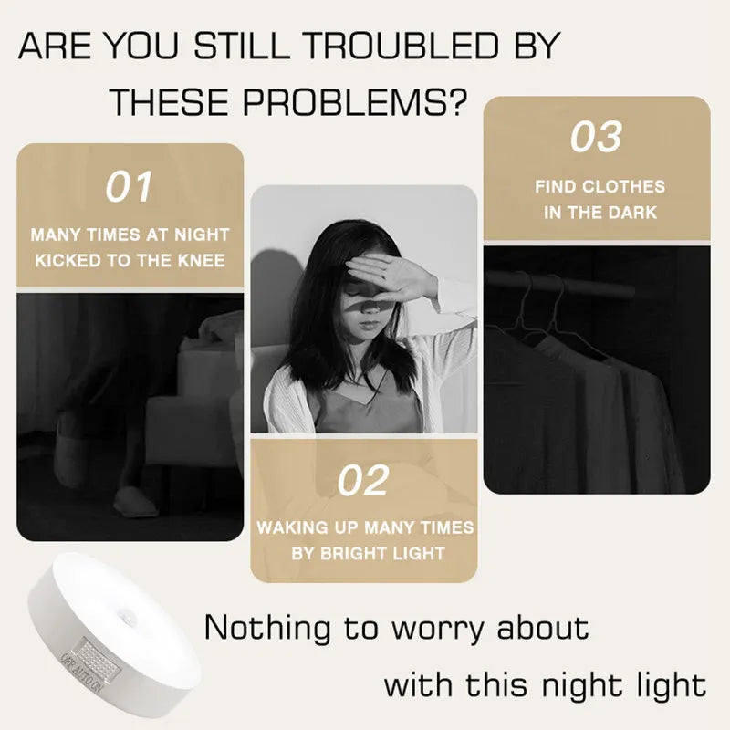 Rechargeable Motion Sensor Night Light
