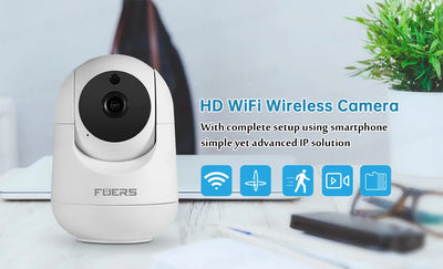 Smart Automatic Tracking indoor Wireless Security Camera