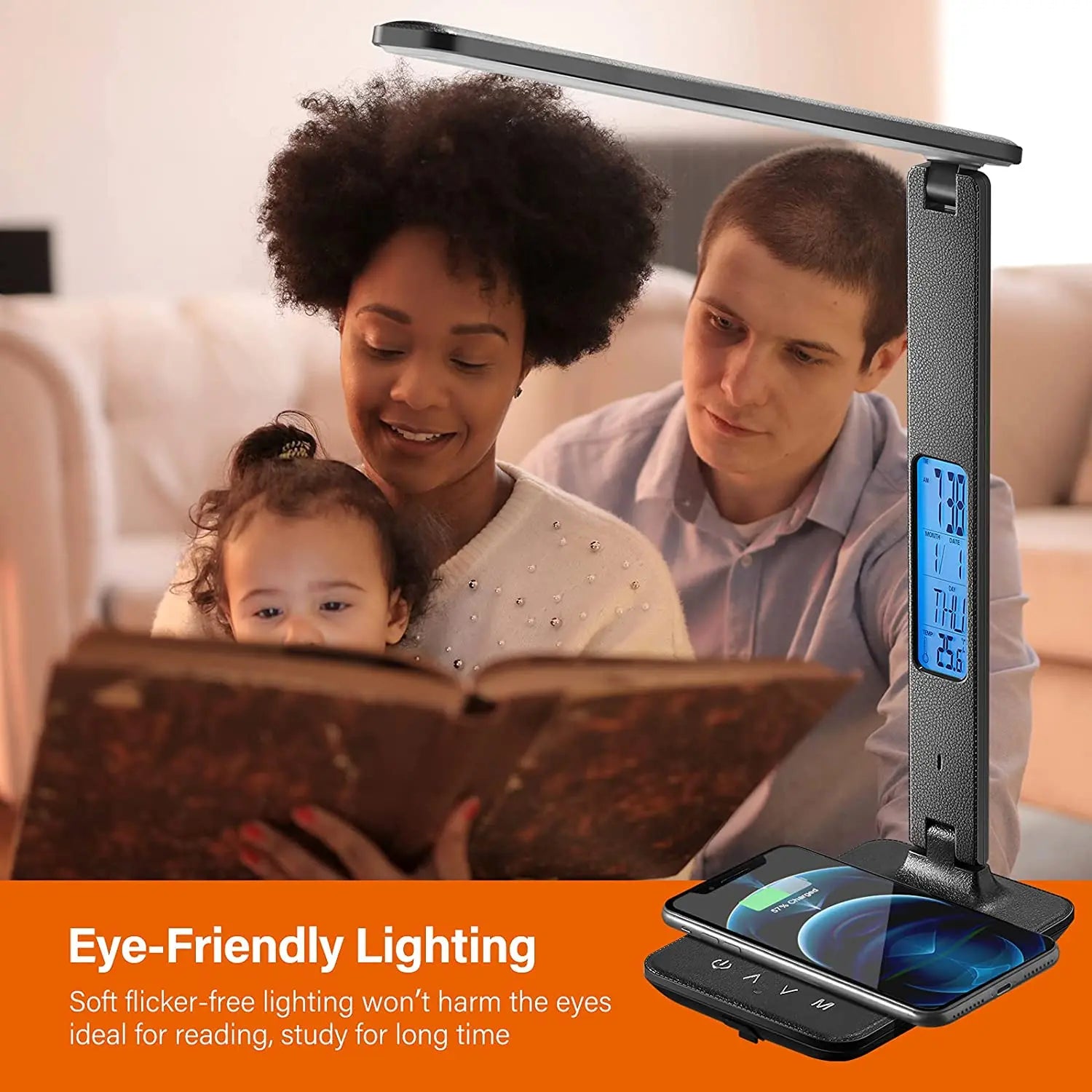 Wireless Charger Pad &amp; LED Desk Lamp