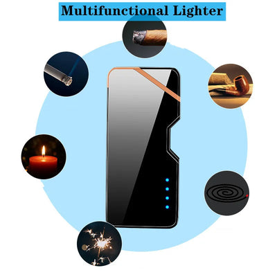 Laser Induction Electric USB Lighter