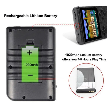 Retro Portable Handheld Video Game Console