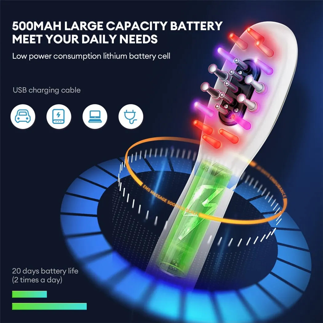 Electric Hair Massage &amp; Scalp therapy Comb
