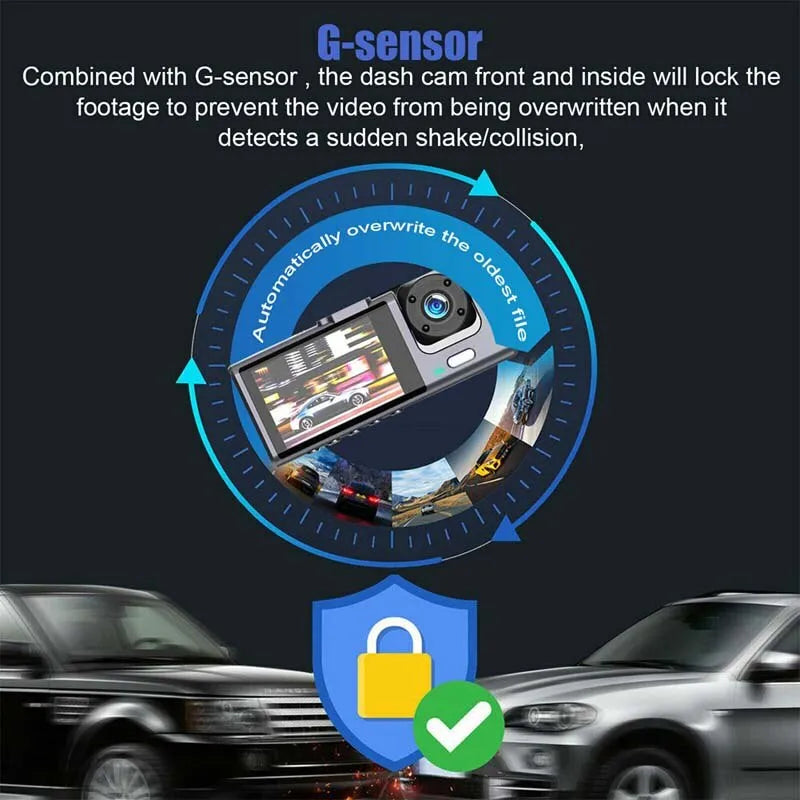 Portable Dash Cam Recorder W/ Night Vision