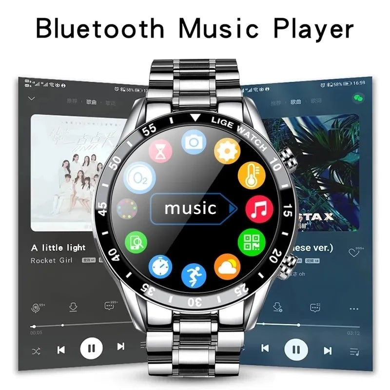 Bluetooth Waterproof Smart Watch