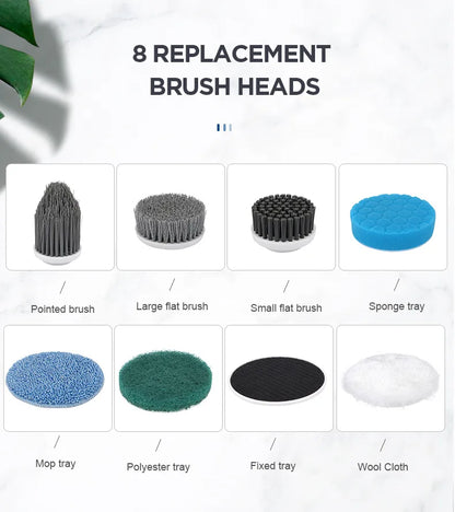 New 8-in-1 Electric Cleaning Brush