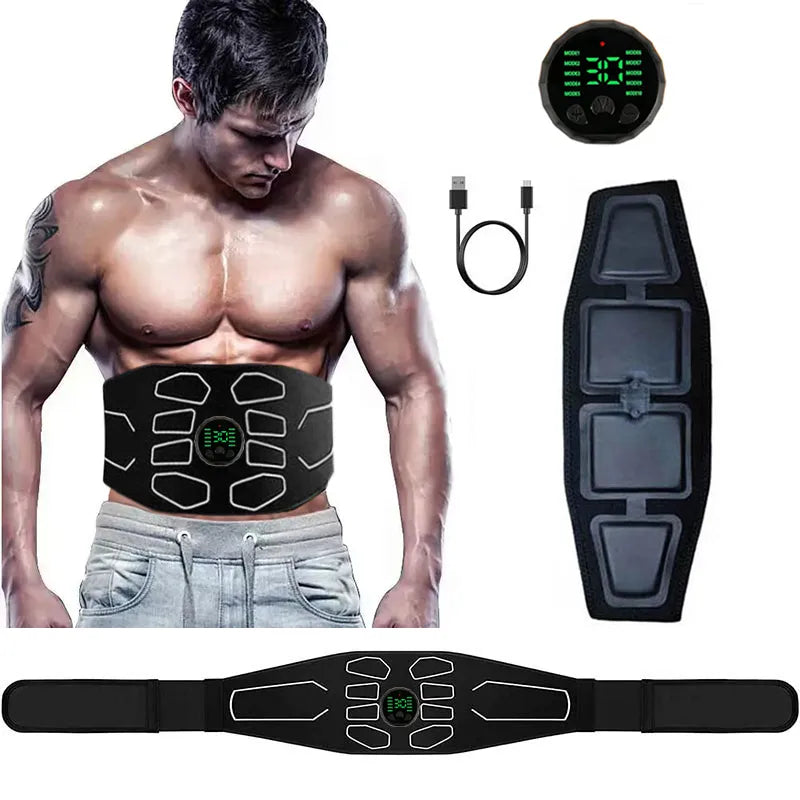 Portable Abdominal Toning Belt &amp; Waist Slimming Shaping
