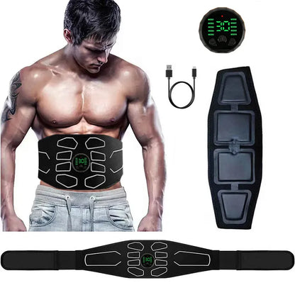 Portable Abdominal Toning Belt &amp; Waist Slimming Shaping