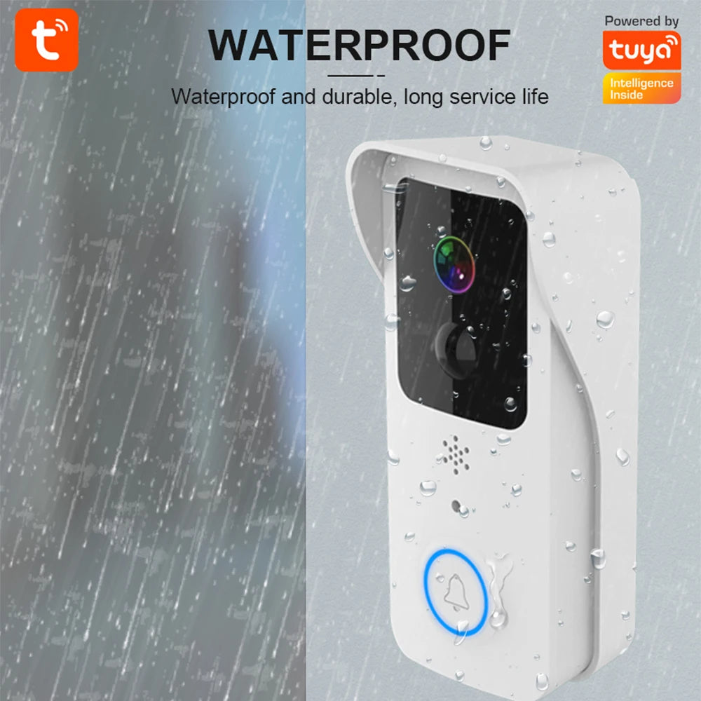 Smart Home Wireless Door Bell, with Camera