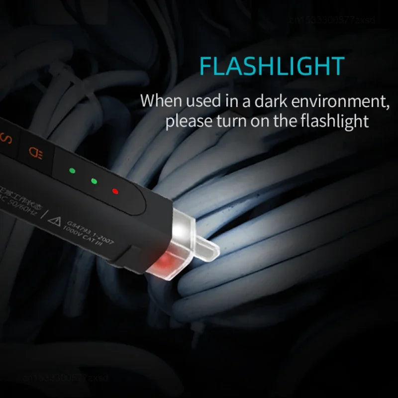 Mini Electric Test Pen - Cordless Electricity Detector
