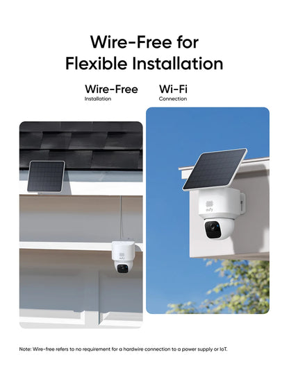 Outdoor Solar Powered 360° Surveillance Security Camera