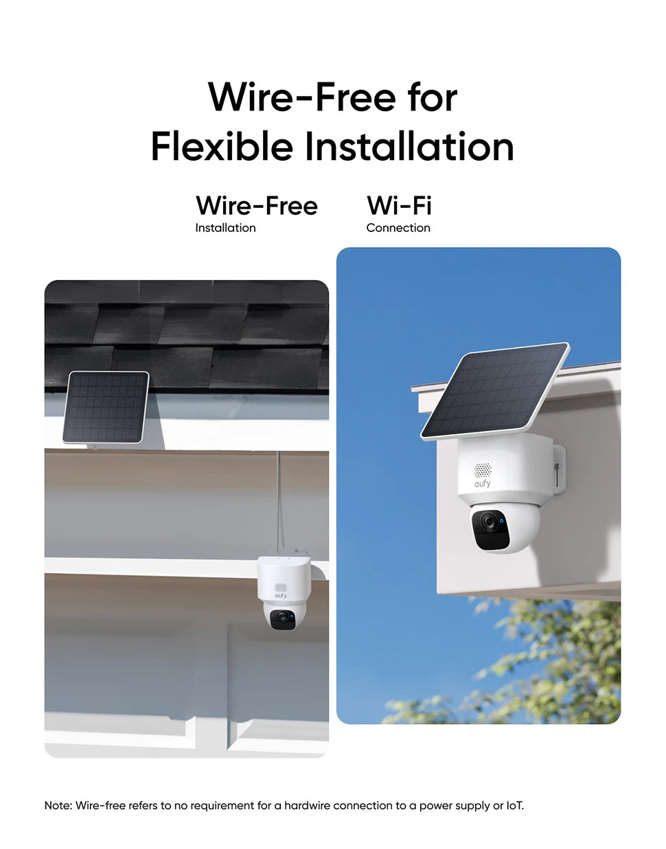 Outdoor Solar Powered 360° Surveillance Security Camera