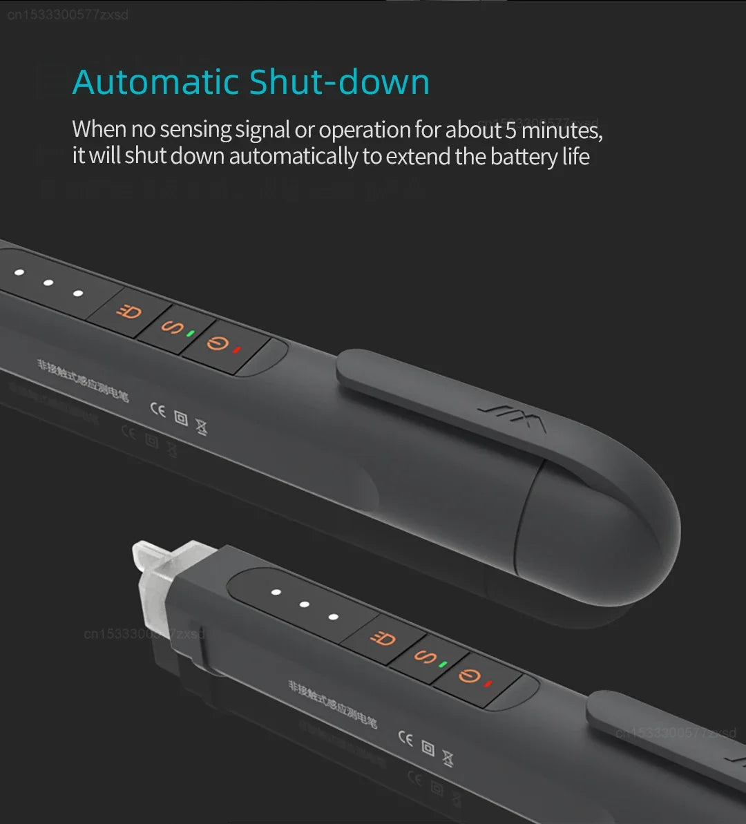 Mini Electric Test Pen - Cordless Electricity Detector
