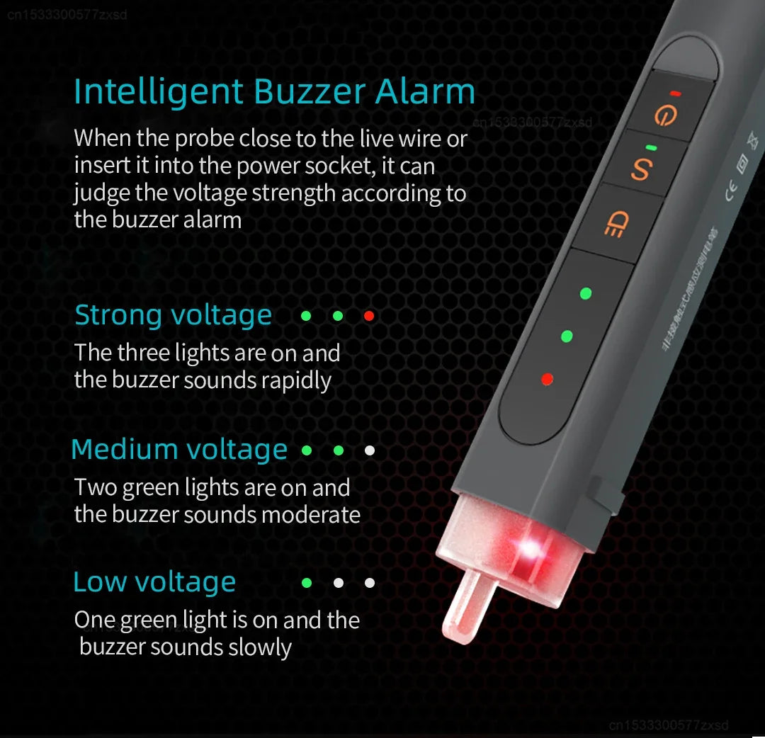 Mini Electric Test Pen - Cordless Electricity Detector