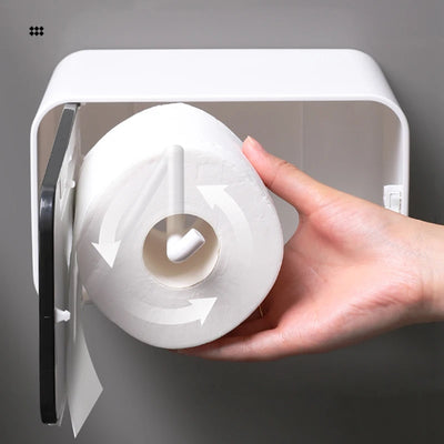 Wall Mounted Paper Towel Box / Toilet Paper Holder