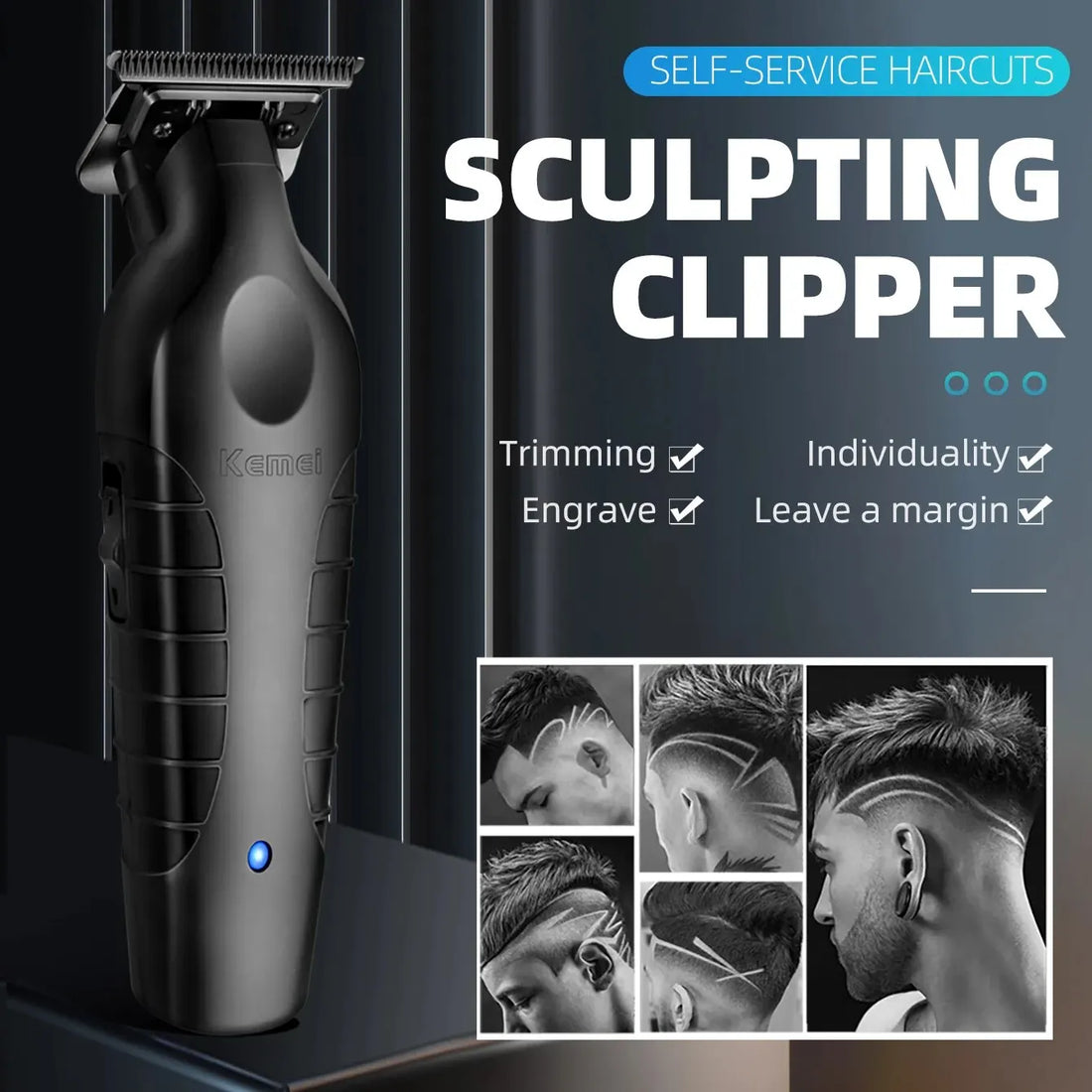 Professional Cordless T-Outliner Beard &amp; Hair Trimmer