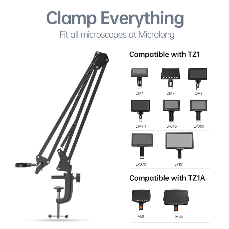 Flexible Microscope Arm Stand