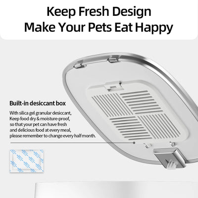 Pet-safe Wi-Fi Smart Feed Automatic Dog and Cat Feeder