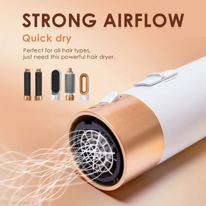 Professional Curling Iron For Dyson Airwrap - 5 in 1 Hair Dryer Set