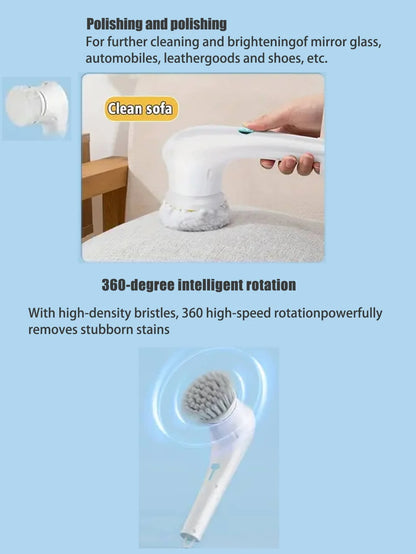 Electric Scrubber - Rotary Cleaning Brush