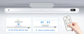 Smart Rechargeable Night Light Black Smart Rechargeable Night Light on bedside table at night