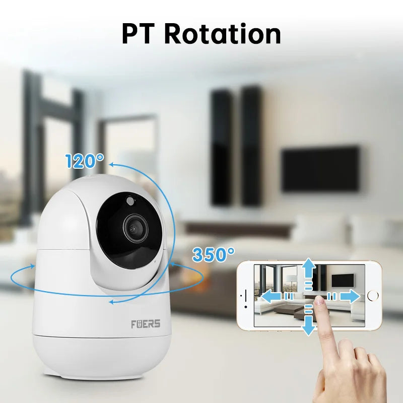 Smart Automatic Tracking indoor Wireless Security Camera