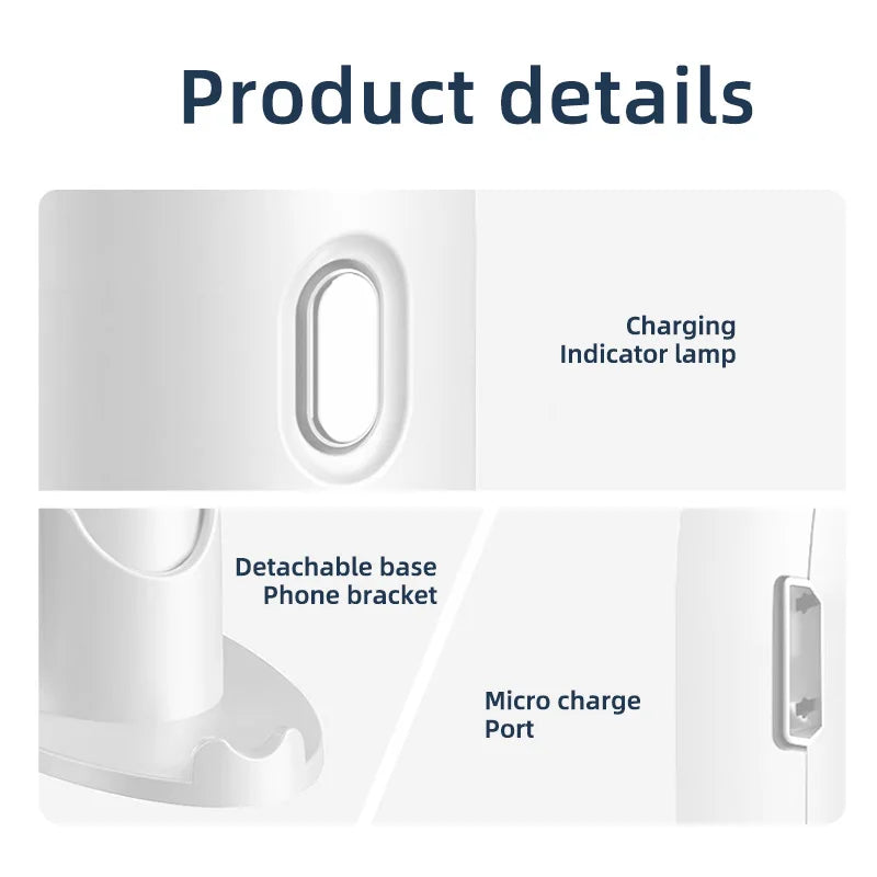 Portable Handheld Rechargeable Fan