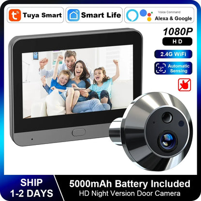 Smart WiFi Automatic Sensing Door Camera