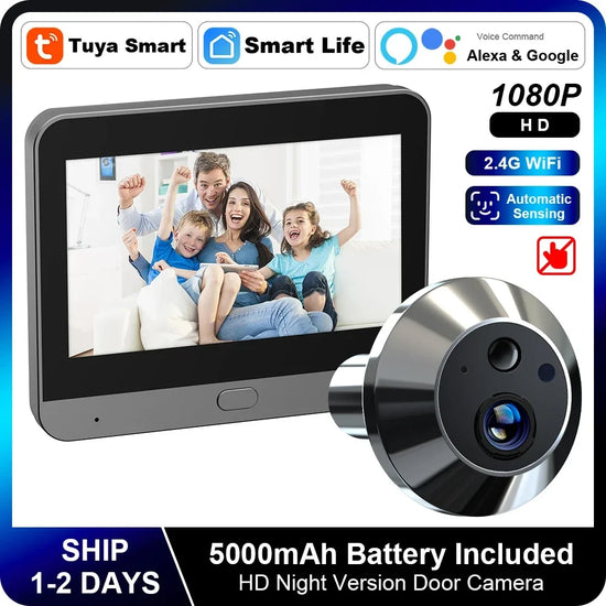 Smart WiFi Automatic Sensing Door Camera