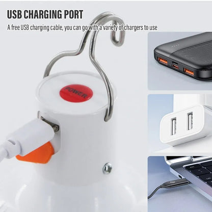 Outdoor USB Rechargeable LED Lamp