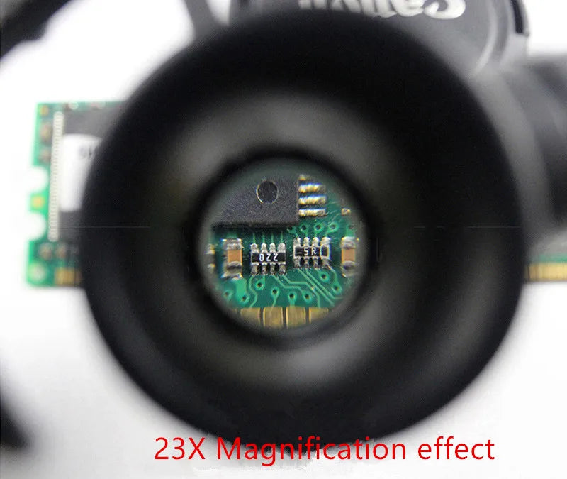 Watch &amp; Jeweler Repair Magnifier Head-Mounted Eye Glasses