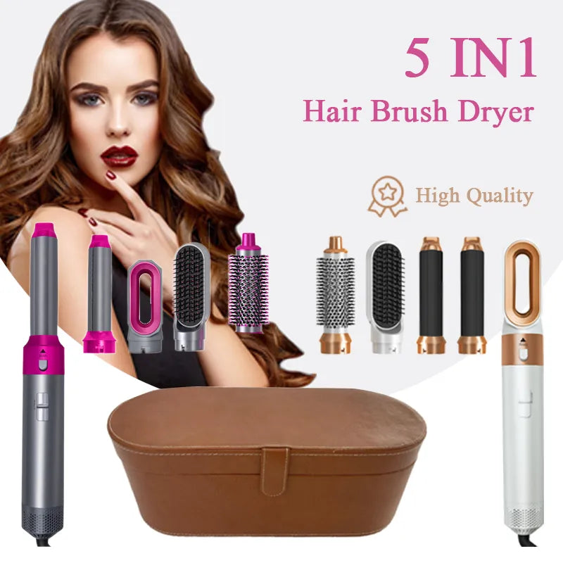 Professional Curling Iron For Dyson Airwrap - 5 in 1 Hair Dryer Set