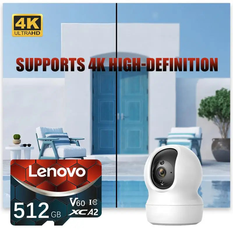 Lenovo Memory Card - 32GB - 2TB High Speed Micro TF SD Card