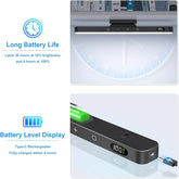 Black table Smart Rechargeable Night Light with USB rechargeable battery