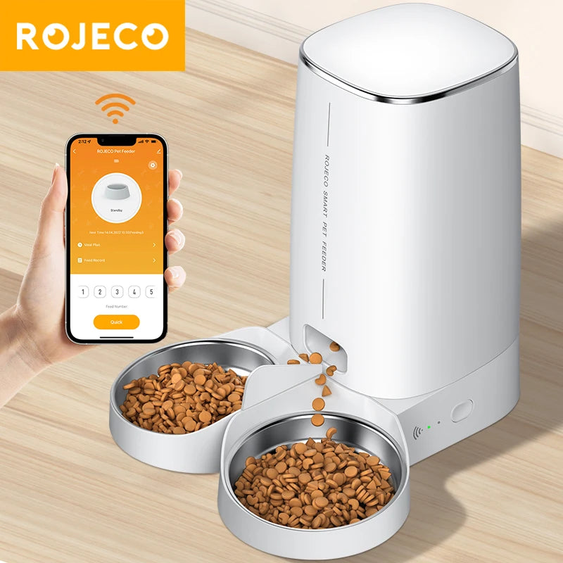 Pet-safe Wi-Fi Smart Feed Automatic Dog and Cat Feeder