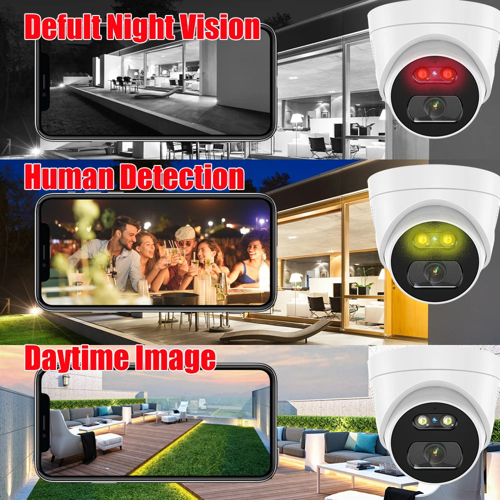 Indoor/Outdoor Small Dome Security Camera