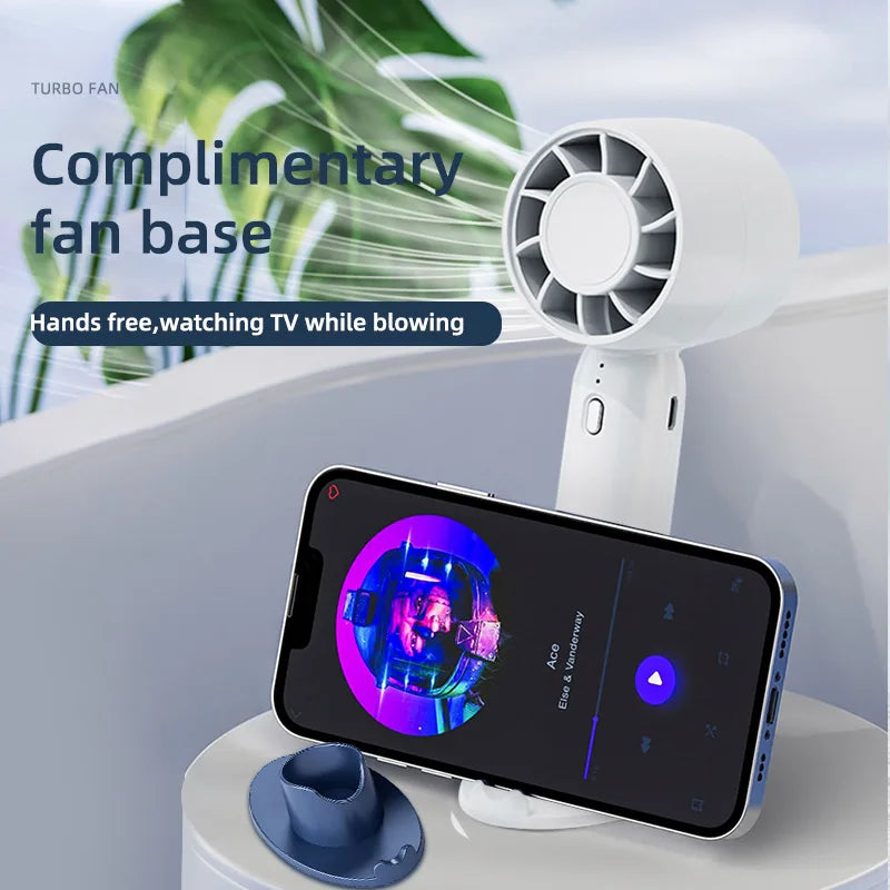 Portable Handheld Rechargeable Fan