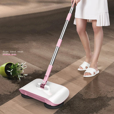 Floor Magic Sweeper - Broom, Mop and dustpan set