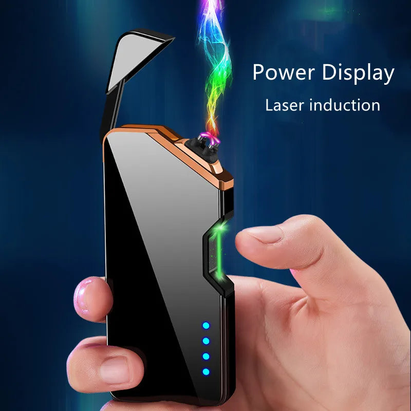 Laser Induction Electric USB Lighter