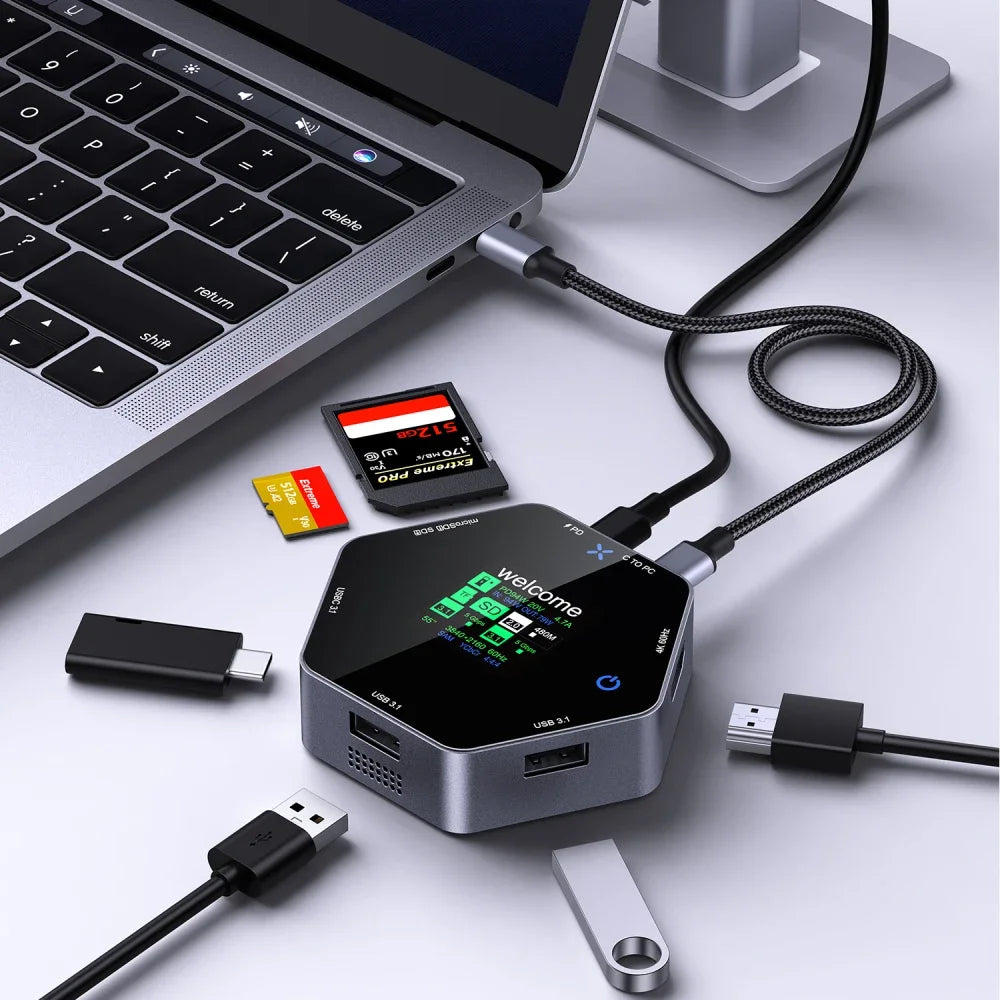 USB HUB Docking Station