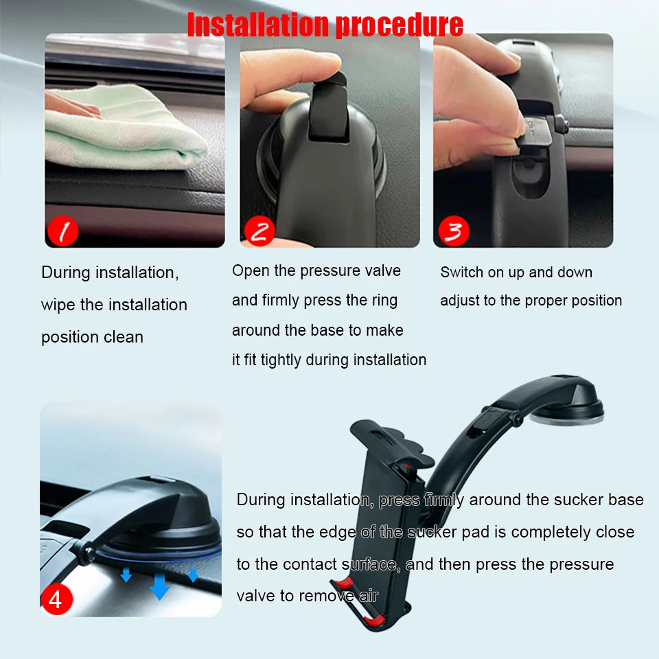 Car Mount Holder for Tablet & Phones