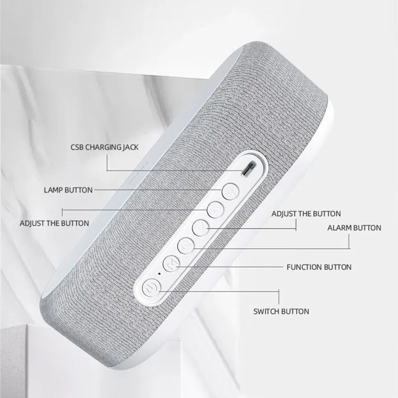Wireless Phone Charger &amp; Alarm Clock
