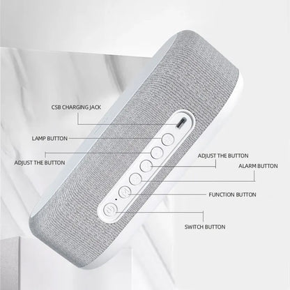 Wireless Phone Charger &amp; Alarm Clock